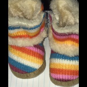Booties baby girl Colorful Comfy Sz:0-6M